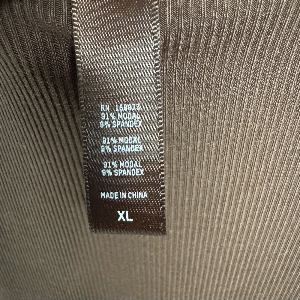 Skims XL Cocoa Soft Lounge Long Slip Dress - Picture 10 of 10